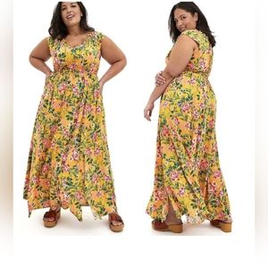 Torrid Challis Maxi Dress 0